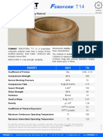 Tenmat Feroform t14 Datasheet