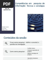 Competências em pesquisa de informação
