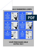 BANHEIRO MASC. Cartaz Placas