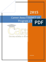 Career Anna TISSNET GK Program e Book 17