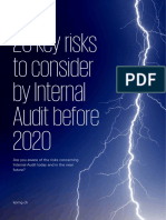 20 Key Risks to be Considered by Internal Audit