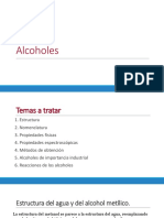 alcoholes clase I-2020 PRIMERA PARTE