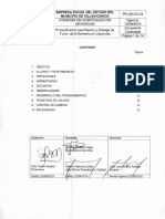 Procedimiento para La Entrega y Recibo de Turno ESE Municipal PDF