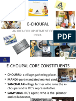 E-Choupal: An Idea For Upliftment of Rural India