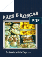 Receitas caseiras de pães e bolos artesanais