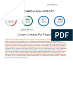 Plagiarism Scan Report: Exclude Url: None