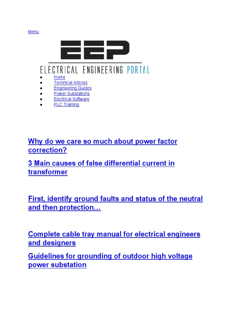 Power Factor Correction Spreadsheet PDF Electrical Substation