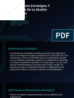 Alineamiento Estratégico Y Evaluación de La Gestión Estratégica