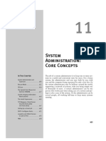 System Administration: Core Concepts: in This Chapter