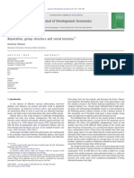 11. Rohner 2010 Reputation, group structure and social tensions