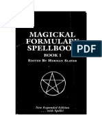 Magical Formulary Spellbook PDF