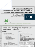 Seismicae - A Computer-Aided Tool For Performance and Risk Assessment of Building Structures Using Opensees