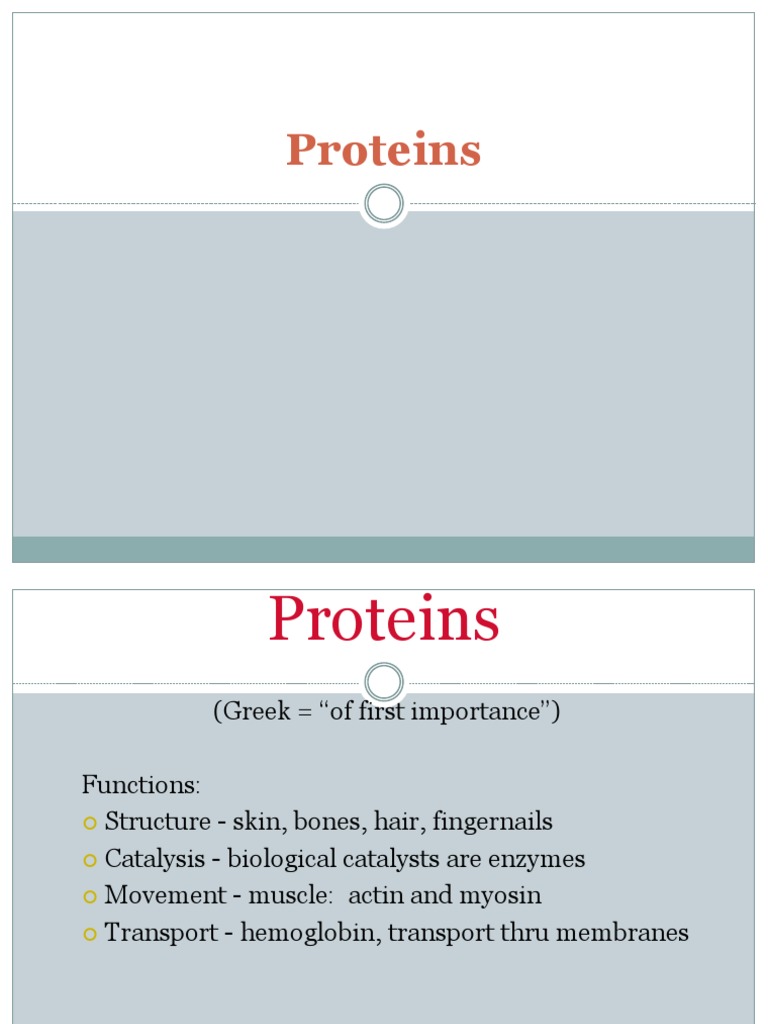 Proteins 170218050857 PDF Denaturation (Biochemistry) Protein