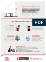 Infografia Trabajo Remoto para Docentes PDF