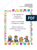 Universidad Rafael Landívar Facultad de Humanidades Departamento de Educación Licenciatura en Educación Inicial y Preprimaria Edna Estrada