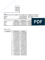 Lot Size Line Fit Plot: Regression Statistics