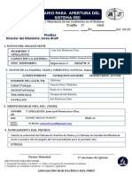 Formulario PDL 2020