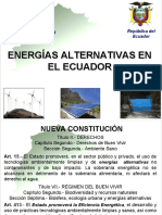 Energías Alternativas en Ecuador