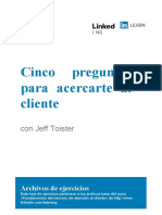 Cinco Preguntas para Acercarte Al Cliente