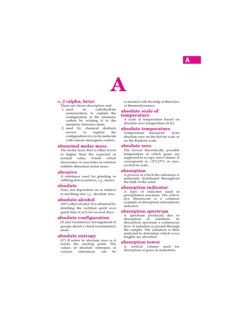 Chemistry Dictonary | PDF | Alkene | Adsorption