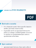 Ch9. Derivatives Market