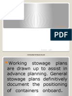 Container Stowage Plans