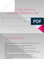 Hipotalamus Ve Hipofiz Hormonlari: Prof. Dr. Tijen TEMİZ