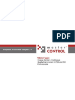 Change Control - Continuous Quality Improvement in FDA and ISO Environments