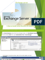 Step by Step Install Exchange server2010