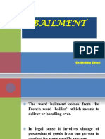 Bailment PDF