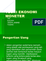 10-Teori Ekonomi Moneter