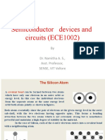 Semiconductor Devices and Circuits (ECE1002) : by Dr. Namitha A. S., Asst. Professor, SENSE, VIT Vellore