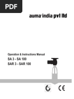 Actuator Operation and Instruction Manual 2016