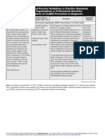 CLABSI Toolkit Tool 2-2 Examples of Clinical Practice Guidelines or Practice Standardspdf