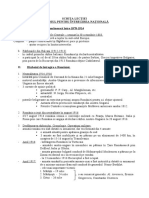 Schița Lecției Războiul Pentru Întregirea Națională