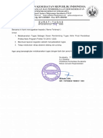 Surat Tugas Dosen Pembimbing Tugas Akhir Prodi Pendidikan Profesi Ners Program Profesi PDF