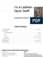 Taylor Swift Presentation - Final