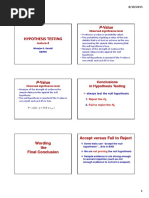 Hypothesis Testing-2 PDF