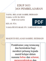 Belajar Sambil Bermain