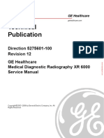 GE XR6000 X Ray Service Manual PDF