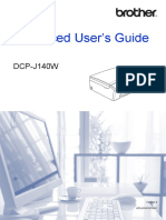 Advanced User's Guide: DCP-J140W