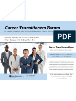 Career Transitioners Forum
