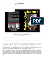 My Art of Karate by Motobu Choki PDF