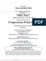 Max-Out Dinner for FDL PAC 