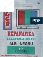 Depanarea TV Alb-Negru Si in Culori 6-1993