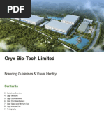 ORYX Visual Idetity PDF