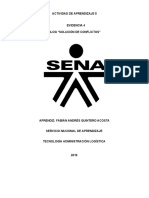 2019-09-07 Actividad de Aprendizaje 5 Evidencia 4 Blog "Solucion de Conflictos"
