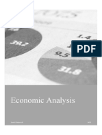 Economic Analysis: Sumit Chaturvedi 0455