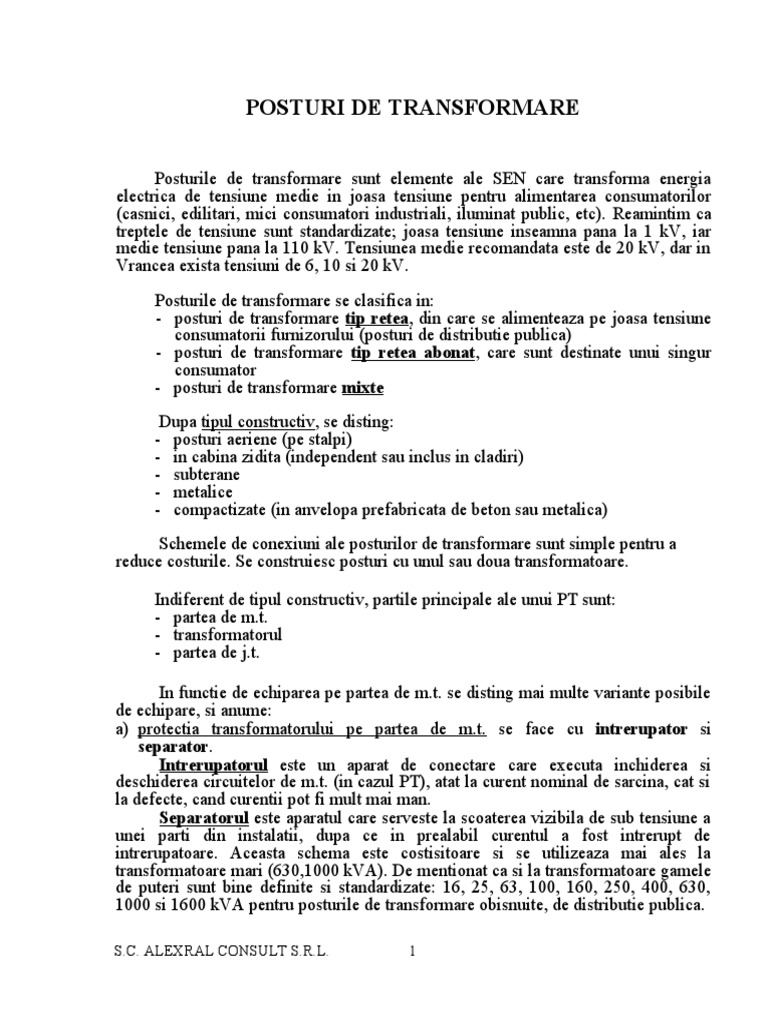 Posturi de Transformare | PDF