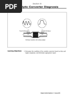 Catalytic Converter Diagnosis: Section 8